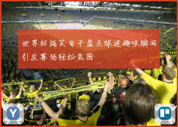 世界杯搞笑句子盘点球迷趣味瞬间引发赛场轻松氛围