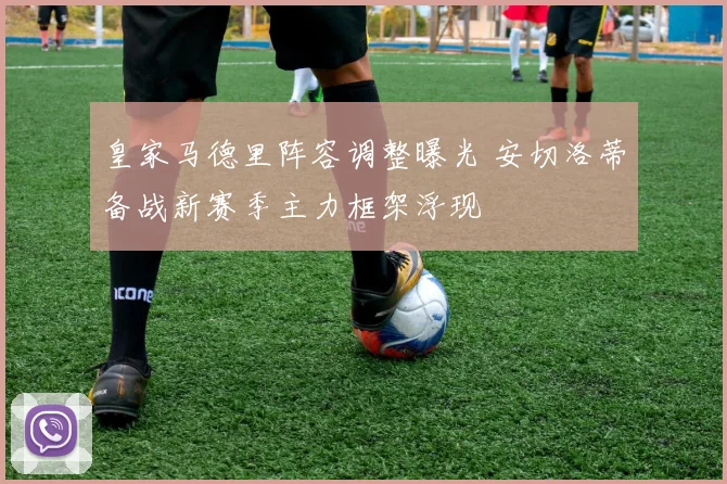 皇家马德里阵容调整曝光 安切洛蒂备战新赛季主力框架浮现